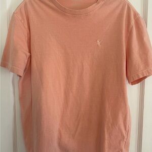 American Eagle Outfitters men’s peach tshirt super soft ae tshirt